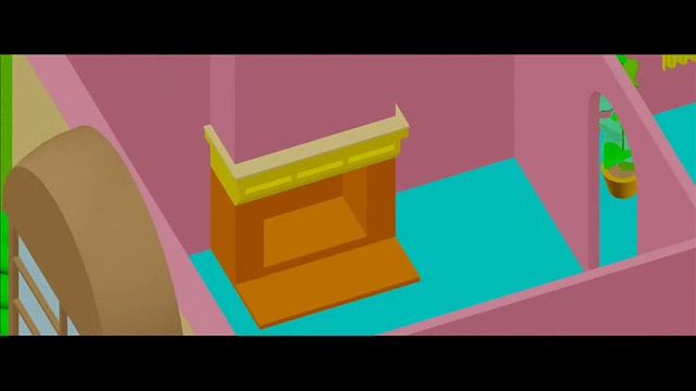 The Simpson's House - La Casa dei Simpsons - Autocad 2009 смотреть онлайн
