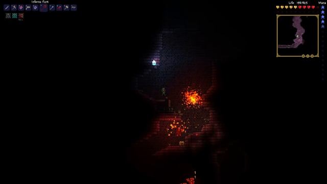Terraria 1.2 : Inferno Fork (Изумительное оружее) смотреть онлайн