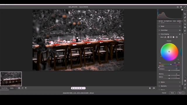 DARK MODE CAMERA RAW Editing photoshop2022 смотреть онлайн