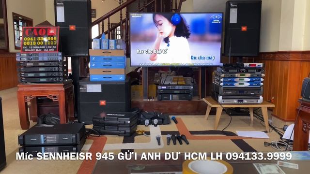 Micro Sennheiser E945 Có Dây, Made in Germany, Micro Đáng Chơi Nhất Gửi Anh Dự HCM | CAO JBL смотреть онлайн