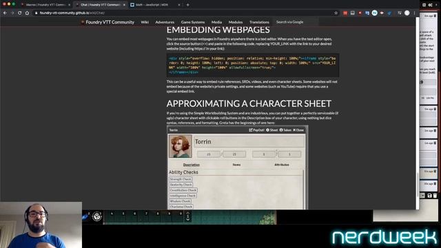 Foundry VTT: Macros Chat & Macros Script - Tutorial смотреть онлайн