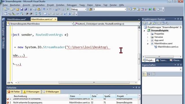 07A.1 Große Dateien per Stream verarbeiten; Split, Parse, InvariantCulture, Exceptions смотреть онлайн