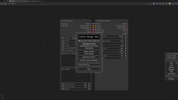 ComfyUI 03 - ComfyUI Manager Install