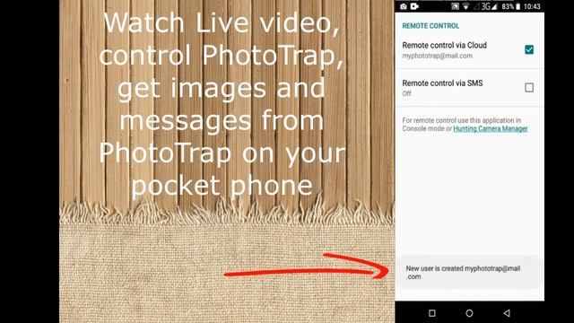 PhotoTrap IP camera from spare Android smartphone смотреть онлайн