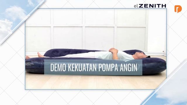 Kasur Pompa el ZENITH - kasur angin portable premium смотреть онлайн