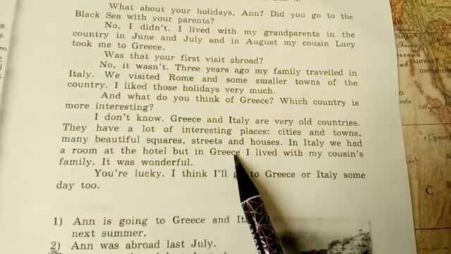 Unit 1, Ex. 4 / ГДЗ. Rainbow English. 5 класс. Рабочая тетрадь смотреть онлайн