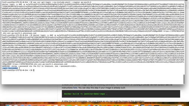 Configuring Amazon ECS using a Docker Hub Image (Jenkins) смотреть онлайн