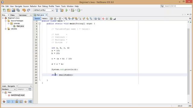 Java For Beginners: Mathematical Operations & Primitive Variable Types (3/10) смотреть онлайн
