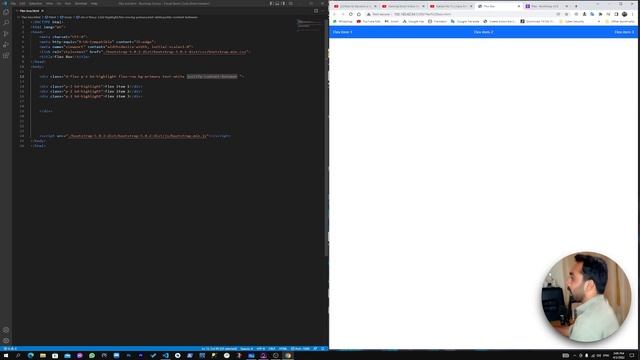 Flexbox - Flexbox in Bootstrap 5 || Bootstrap 5 || Class 05 || смотреть онлайн