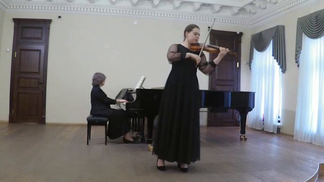 Mozart Violin Concerto No. 3 In G, K216, Mvt.2, Агния Вяткина, скрипка