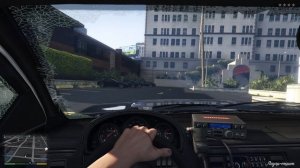 Погоня от Первого Лица | GTA 5