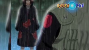 Итачи использует Цукуеми. Итачи и Кисаме против деревни листа. Itachi vs Kakashi full HD