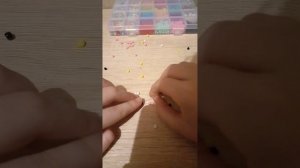 как сделать кольцо из бисера "пчёлка"