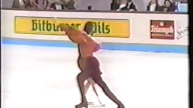 Oksana Grishuk & Evgeni Platov RUS - 1991 World Figure Skating Championships Free Dance смотреть онлайн