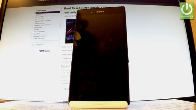 How to Hard Reset SONY Xperia Z Ultra - Reset Code / Format смотреть онлайн