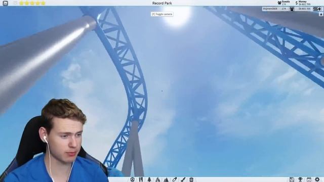 Can You Make a GOOD Coaster with the BASIC EDITOR in Theme Park Tycoon 2?! смотреть онлайн