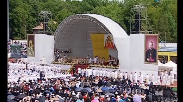TVR1: Liturghia beatificării episcopului Anton Durcovici (17 mai 2014) смотреть онлайн