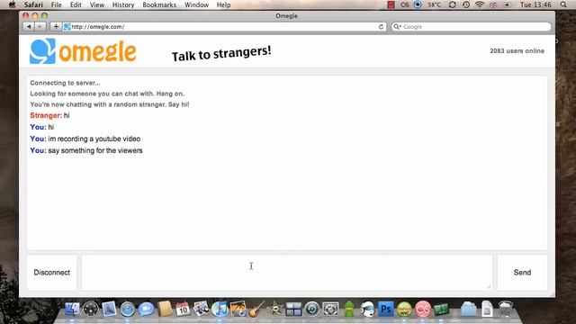 Talk to Strangers at Omegle.com смотреть онлайн