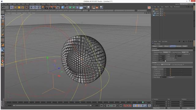 Cinema 4D Tutorial: Mograph Sphere Animation [Beginner] смотреть онлайн