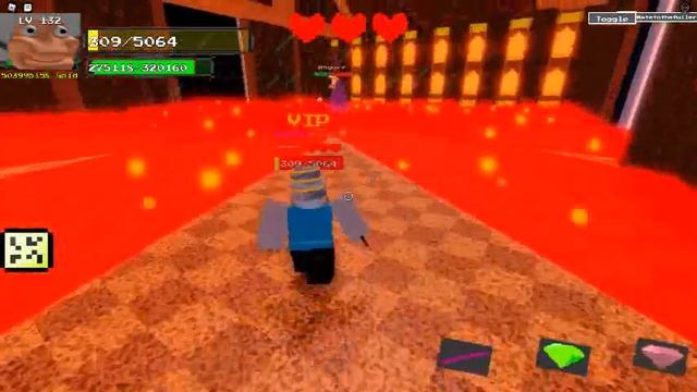 Soloing TIER 5 ASGORE with The Diamond Sword Inside Undertale Dungeons смотреть онлайн