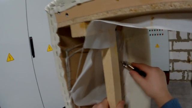 Перетяжка дивана своими руками. Часть 1. смотреть онлайн