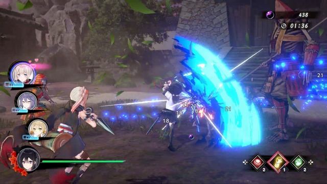 SAMURAI MAIDEN - Character Trailer (Tsumugi) смотреть онлайн