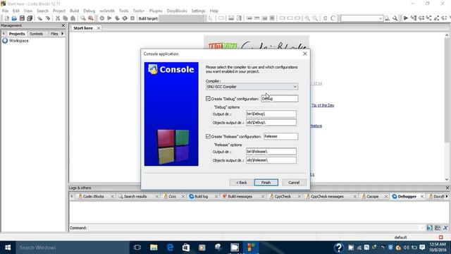 How to create C projects in Code Blocks смотреть онлайн