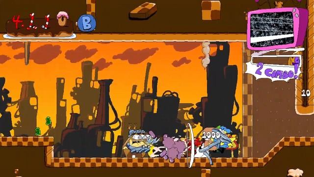 Pizza Tower - Dragon's Lair and Crunchy Construction смотреть онлайн