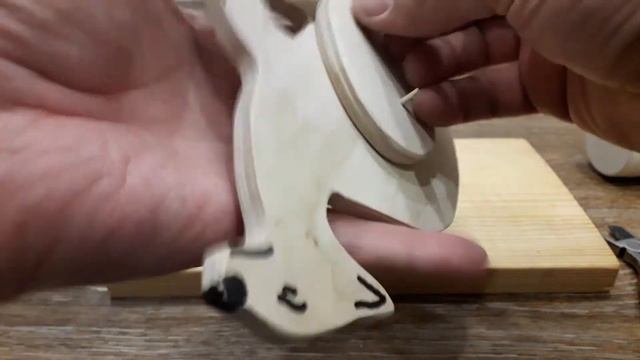 Игрушка из дерева своими руками бегущее Кенгуру DIY смотреть онлайн