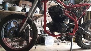 Питбайк 250 кубов замена двигателя часть-2