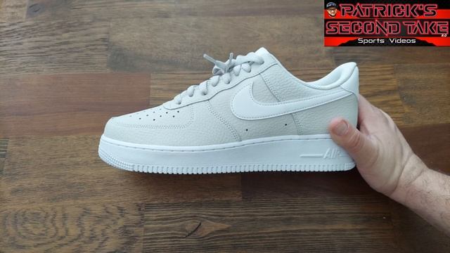 Nike Air Force 1 '07 Light Bone/White Unboxing смотреть онлайн