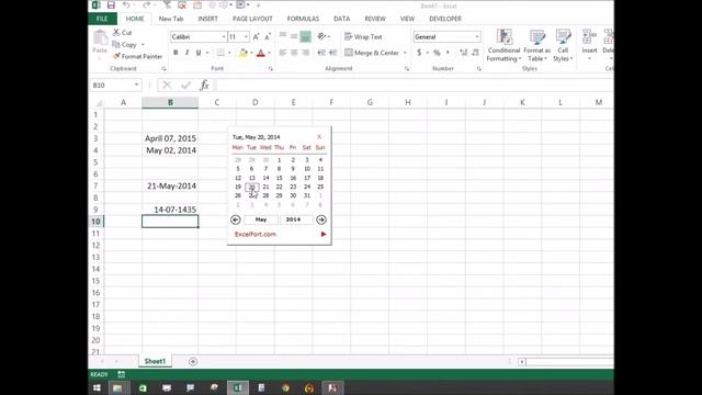 Excel Popup Calendar Addin смотреть онлайн