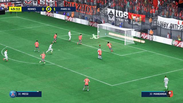 FIFA 23 PSG vs STADE RENNAIS Realistic Gameplay & Graphics MOD смотреть онлайн