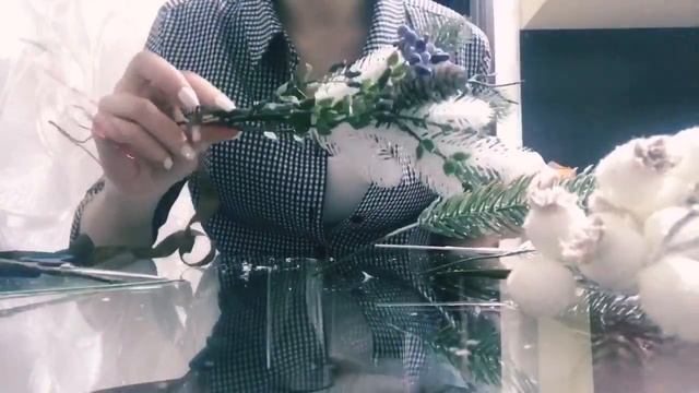 Новогодний венок своими руками??? смотреть онлайн