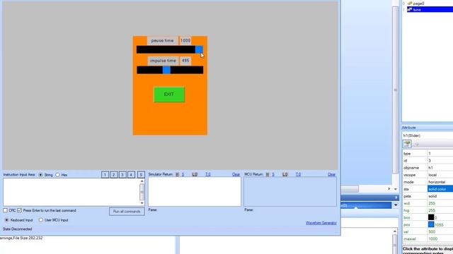 Дисплей Nextion ч4 пример использования ч1