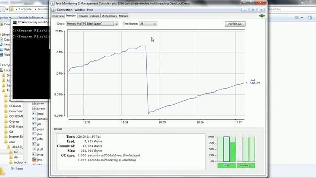 JConsole (Java Monitoring and Management console) смотреть онлайн
