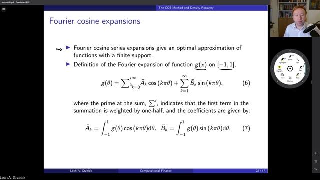 Computational Finance: Lecture 8/14 (Fourier Transformation for Option Pricing) смотреть онлайн