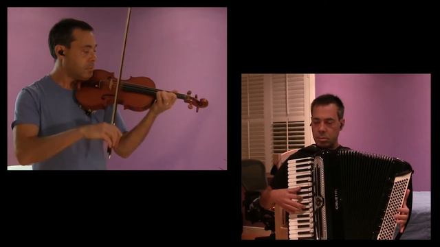 PSO At-Home: Masquerade Waltz by Aram Khatchaturian / performed by Daniel Cher, violin & Accordion смотреть онлайн