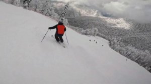 Горные лыжи. Повороты с проскальзыванием и карвинг. Программа обучения. Инструктор по горным лыжам.