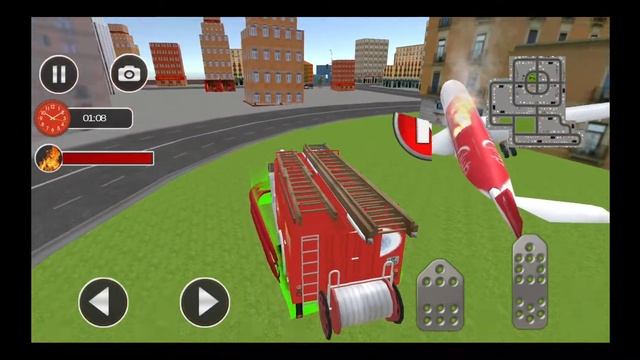 Fire Fighter Truck Real City Heroes - Android Gameplay HD смотреть онлайн