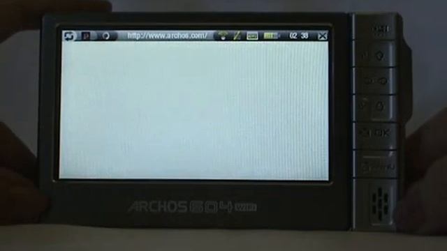 Archos 604 WiFi: Web browsing смотреть онлайн