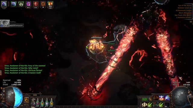 Path of Exile / PoE : Sirus - Scion Aura Stacker Spark With HH (TFT NAME: darkiury08) смотреть онлайн