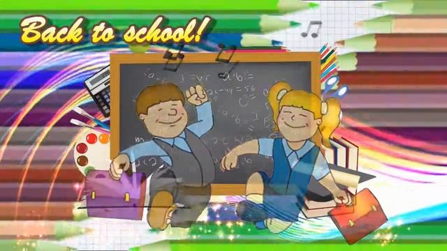 Back to school – Футаж смотреть онлайн