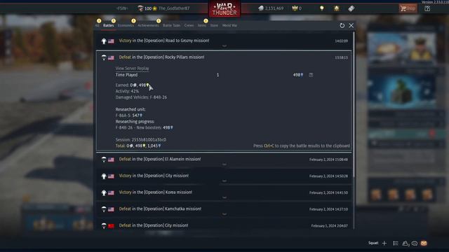 The (Mighty?) F-84! -War Thunder US F-15 Grind EP 15 смотреть онлайн