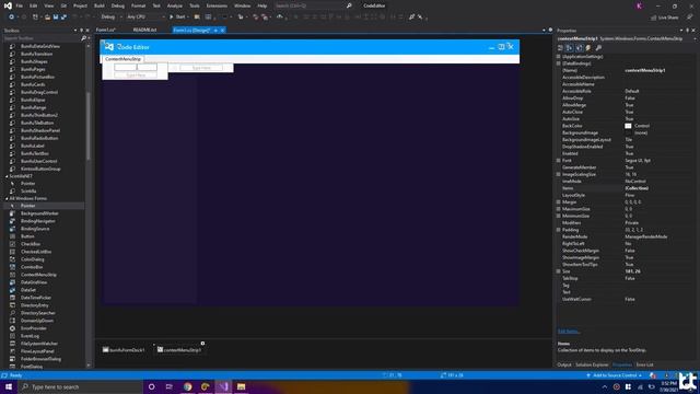 How to make a modern code editor IDE (VS code inspired) - C# Tutorial смотреть онлайн