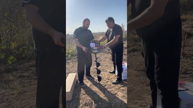 Бурим под столбы забора 1 смотреть онлайн