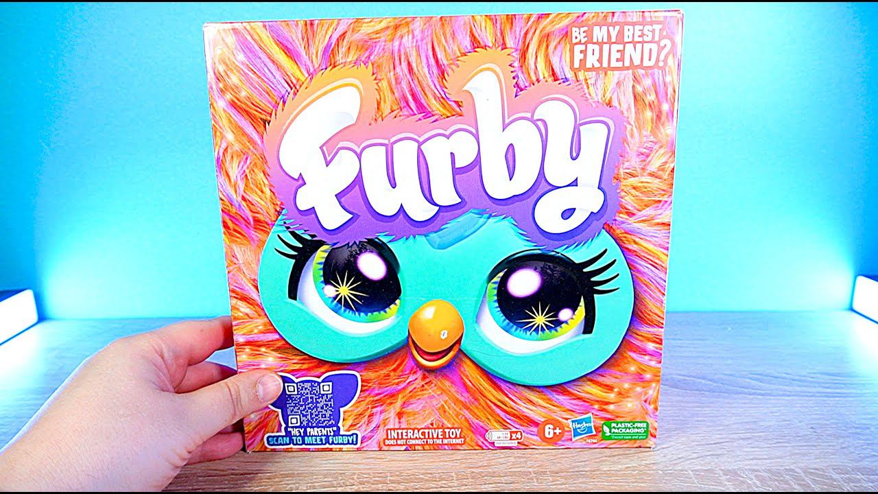 ФЕРБИ ЗАГОВОРИЛ АНИМАТРОНИК Furby Tie Dye