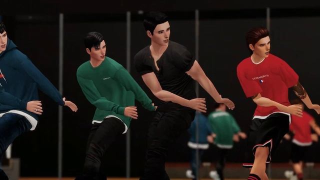KAI - Rover Dance Cover | Sims 4 Kpop | 4K смотреть онлайн