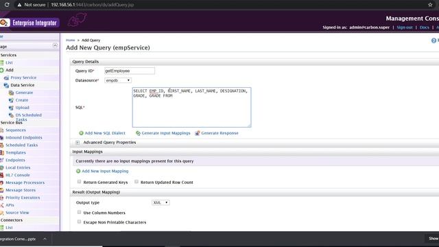 4 - WSO2 EI Tutorial | Define a REST service using Data services feature in WSO2 EI смотреть онлайн