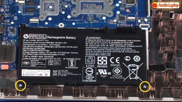 How to replace the Battery for HP ProBook 455 Series Laptop смотреть онлайн